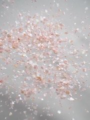 シェルフレーク(ピンク)アコヤガイ【約1～2mm(約2g)】#2016[メール便可]まとめ買い20%OFF 貝殻