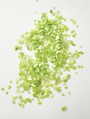 シェルフレーク(グリーン)アコヤガイ【約1～4mm(約2g)】#2076[メール便可]まとめ買い20%OFF 貝殻