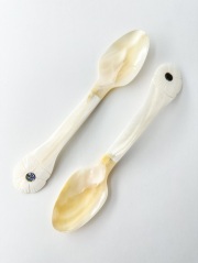 シェルスプーン #3058【17.5ｃｍ前後】 En:Shell Spoon (size:approx.17.5cm)