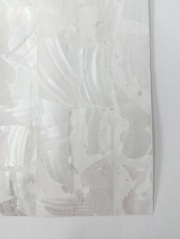貝殻シート#2（フレッシュウォーターパール）【シートサイズ14cm×24cm　厚さ0.18mm-0.2mm 】   En: Shell veneer -fresh water pearl- (Size:14*24cm, thk:0.18-0.2mm, per 1pc) 貝殻