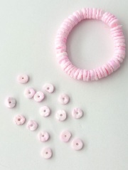 シェルスパンコール【約6mm/約45枚・約10cm】#1357[メール便可]まとめ買い10%OFF 貝殻