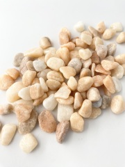 玉砂利　【萩】 1KG　サイズ：3分 （1ｃｍ前後）　♪水槽底石　植木鉢化粧石・マルチング♪En: Pebbles-red-(Size:1cm, per 1kg)