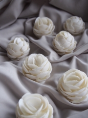 シェルボール/ホワイトカイカイ【直径約4ｃｍ/1個】 En: Shell ball, white cay cay (size:4cm, per 1pc)