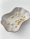 タカセガイ - 丸ビーズ【約6mm/約18個・約10cm】[メール便可]まとめ買い10%OFF #287 En:Trocus - Shell Beads