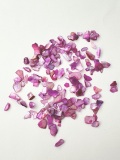 シェルフレーク(バイオレット)アコヤガイ【約2～5mm(約2g)】#2072[メール便可]まとめ買い20%OFF