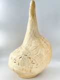 在庫処分品 -アラフラオオニシ-【花】現品【縦約41ｃｍ×横約26ｃｍ前後/1個】  En: Australian Trumpet(Size:41×26ｃｍ, per 1pc) ] 貝殻
