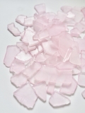 ビーチグラス(人工)単色売り-ピンク-【約250ｇ】　[メール便可-3袋まで]  En: Beach Glass - pink (250g)