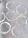 シェルフープ-サークル(シロチョウガイ)【約16mm/1個】[メール便可]まとめ買い10%OFF #1122 En: Shell Beads -White MOP