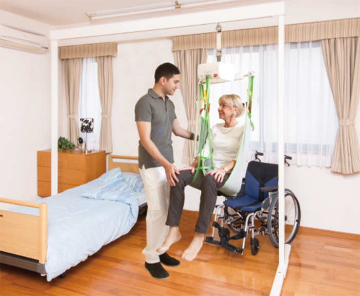 天井走行式リフト イメージ