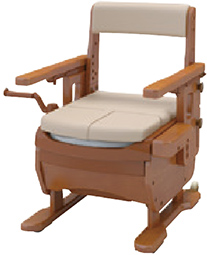 フランスベッド　FBシャワー付 木製　ポータブル トイレ ウォシュレット お知らせ - 在宅介護・医療 - フランスベッド株式会社