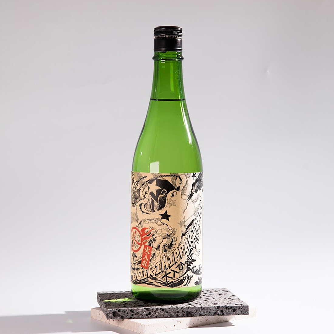 大入 ひっぱりだこ 火入れ 純米吟醸酒 720ml / 北島酒造