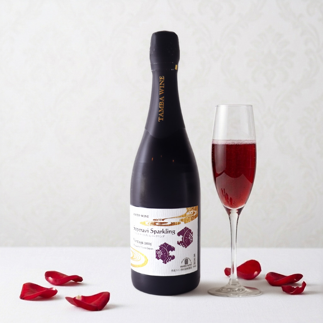 【京都府】京丹後産 サペラヴィ Saperavi  2025 750ml スパークリング/ 丹波ワイン