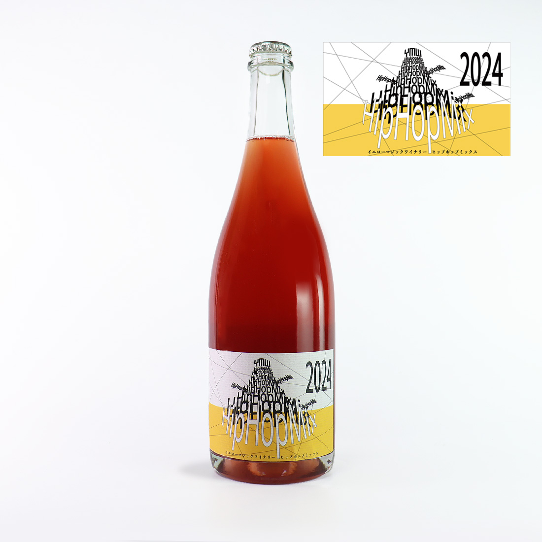 ヴィンテージ ◇ ポジャギ　(ピンク×イエロー) HipHop Mix 2024 750ml | Yellow Magic Winery