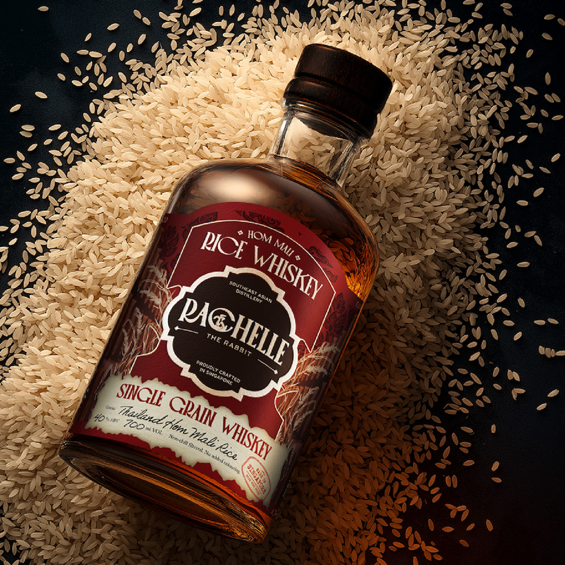 フリーメイソン　ウィスキー　ボトル　ウイスキー ホム マリ ライス ウイスキー | Rachelle The Rabbit Distillery