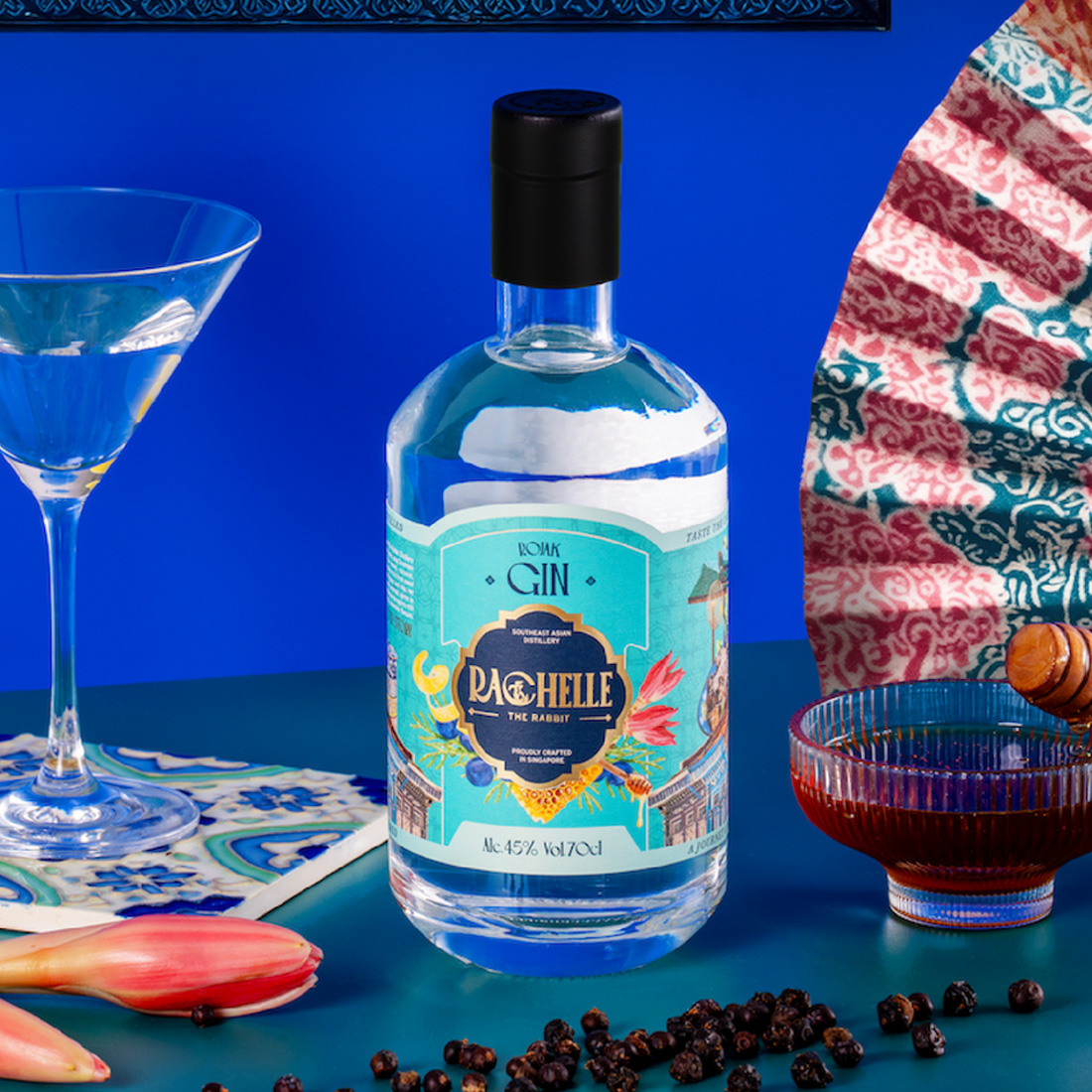 ロジャックジン Rojak Gin | Rachelle The Rabbit Distillery (RTR)