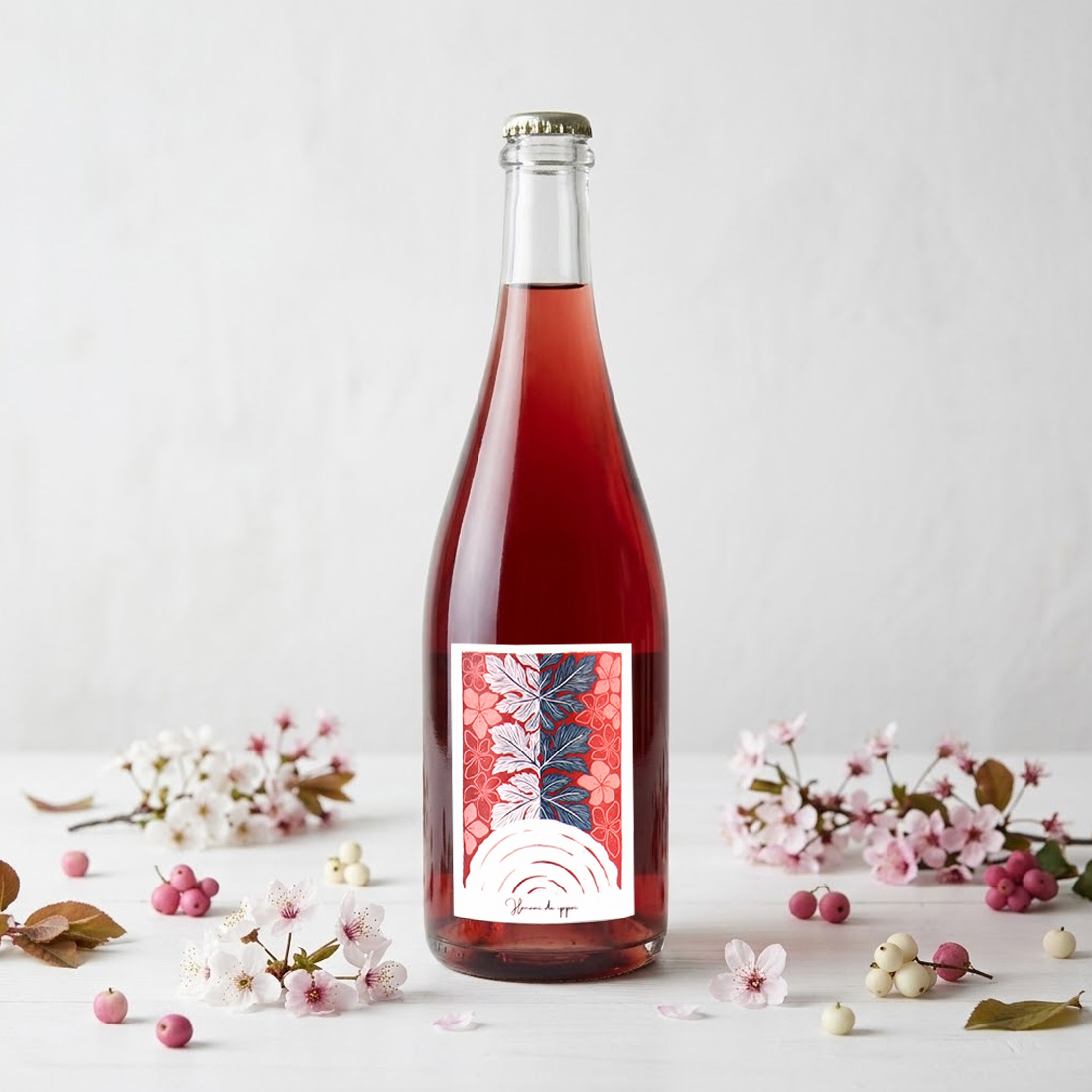 カーブドッチ 花見で一杯