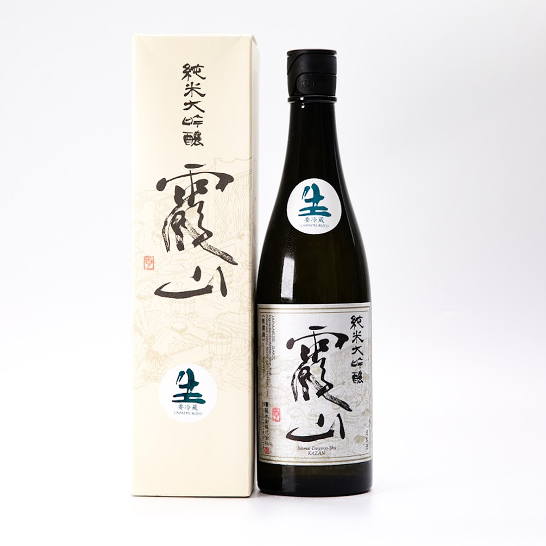 純米大吟醸酒 霞山 無濾過 生々 720ml / 須藤本家