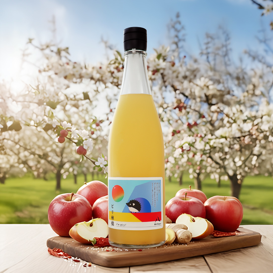 ピリリンゴ 林檎リキュール 深川リキュルラボ