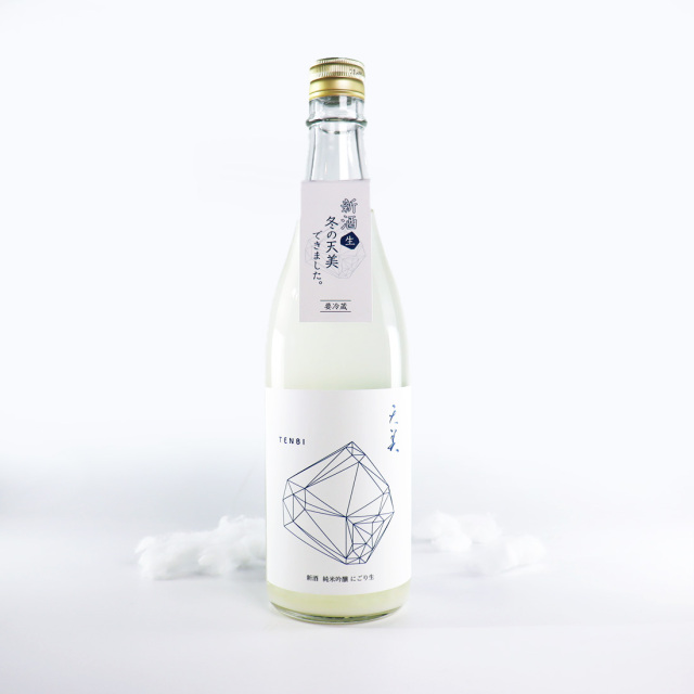 【冬限定】 天美 TENBI 新酒 純米吟醸 にごり 生 雪天  720ml / 長州酒造 ※要冷品（クール便配送）