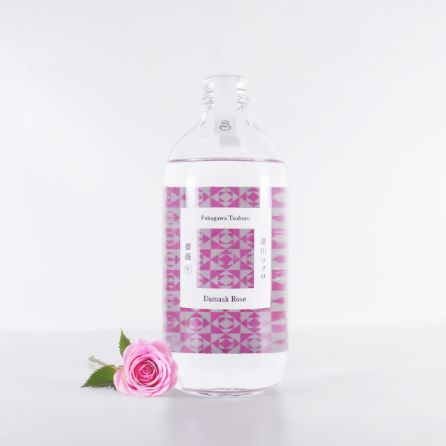 クラフトジン 深川ツブロ 薔薇 バラ 500ml / 深川蒸留所