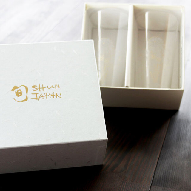 冷感花火 タンブラーグラスペアセット 箱入 | 丸モ高木陶器