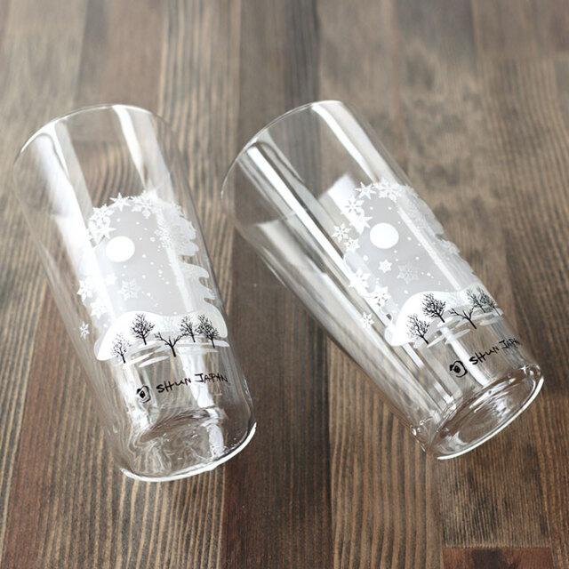 冷感雪結晶 タンブラー ペアセット 箱入 | 丸モ高木陶器