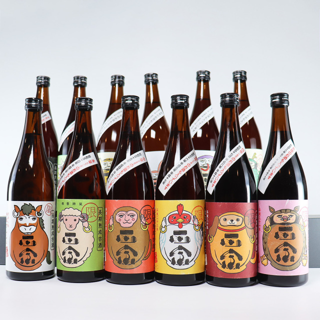  白木恒助商店 干支ラベル 達磨正宗