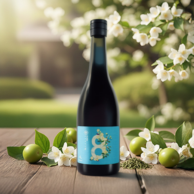 8th Ocean 茶梅酒 ほうじ茶 720ml | 深川リキュルラボ