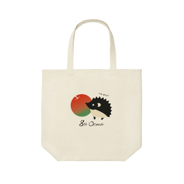 ピリ林檎 エコバッグ トートバッグ