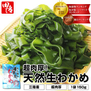 超肉厚 天然生わかめ150g （塩蔵） 岩手県産 北三陸・洋野町産