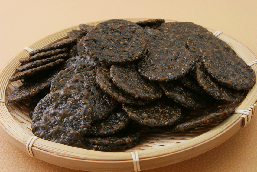 ゴマおせんべい『黒ごま』