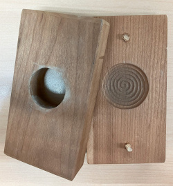 菓子木型　渦　2つ目