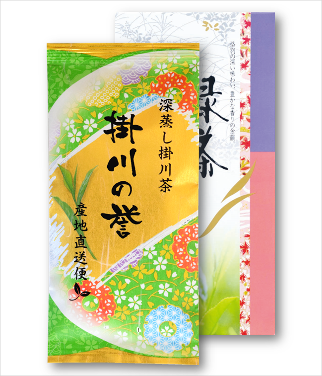 内祝・お祝い返しギフト【結婚・出産・新築など】【深蒸し掛川茶】掛川の誉100ｇ×1袋セット【ラッピング有り】
