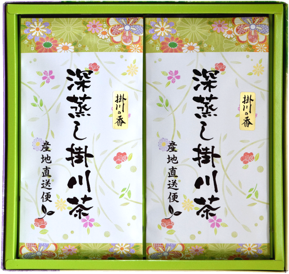 深蒸し掛川茶の掛川の香100ｇ2袋セット