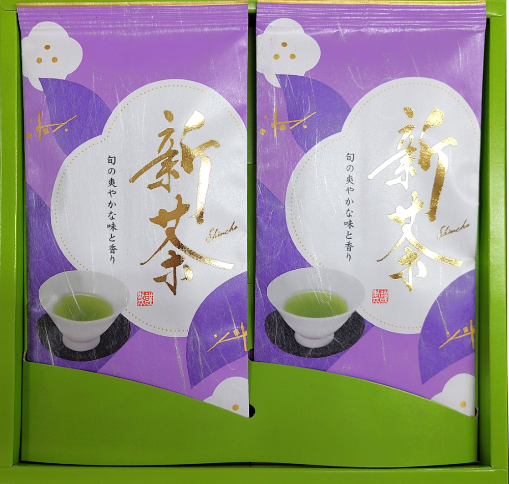父の日 きらめき 新茶 100g2袋セット 2026年産 静岡茶 掛川茶 一番茶100%【ラッピング有り】【仕上予定日：2026年5月4日頃から】【お届け日指定可】