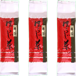 【ネット限定商品】棒（茎）ほうじ茶100ｇ×3袋セット【静岡県掛川産一番茶100％】送料込み・通販・産地直送便