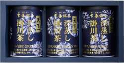 深蒸し掛川茶の天下一100ｇ3缶セット