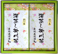 【お中元・帰省土産・法事・初盆】 新茶 深蒸し掛川茶ギフト 掛川の香100ｇ×2袋セット【ラッピング有り】