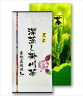 深蒸し掛川茶の天上（てんじょう）100ｇ1袋箱入