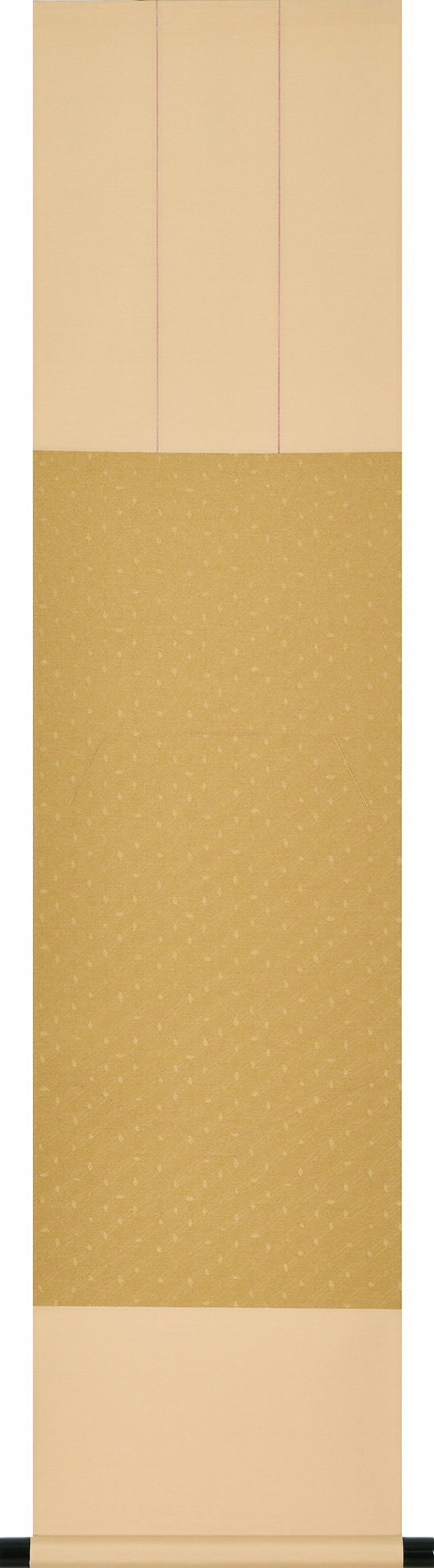 色紙掛（雅緞子２段共糸）茶系