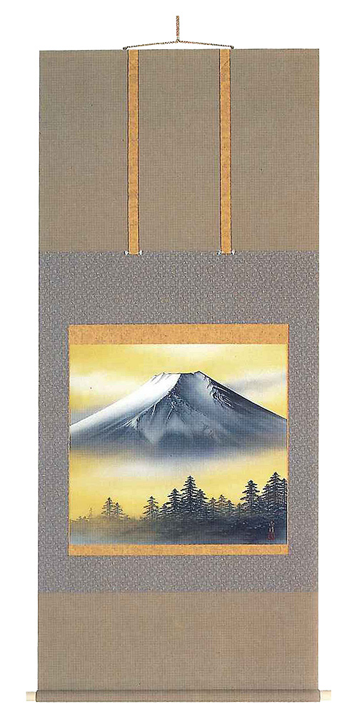 暁雲不二 の掛軸（掛け軸）