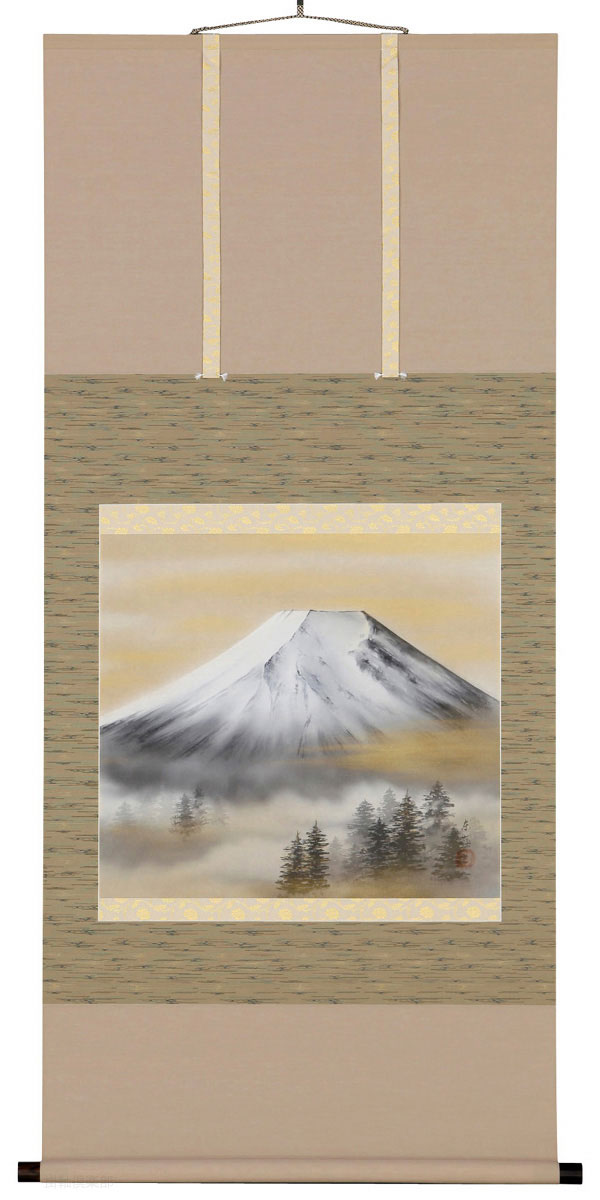 富士　岩田東嶺【直筆作品】