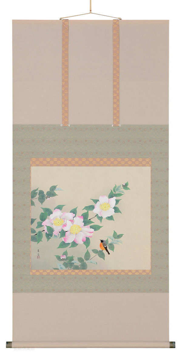 山茶花　井上清治【直筆作品】