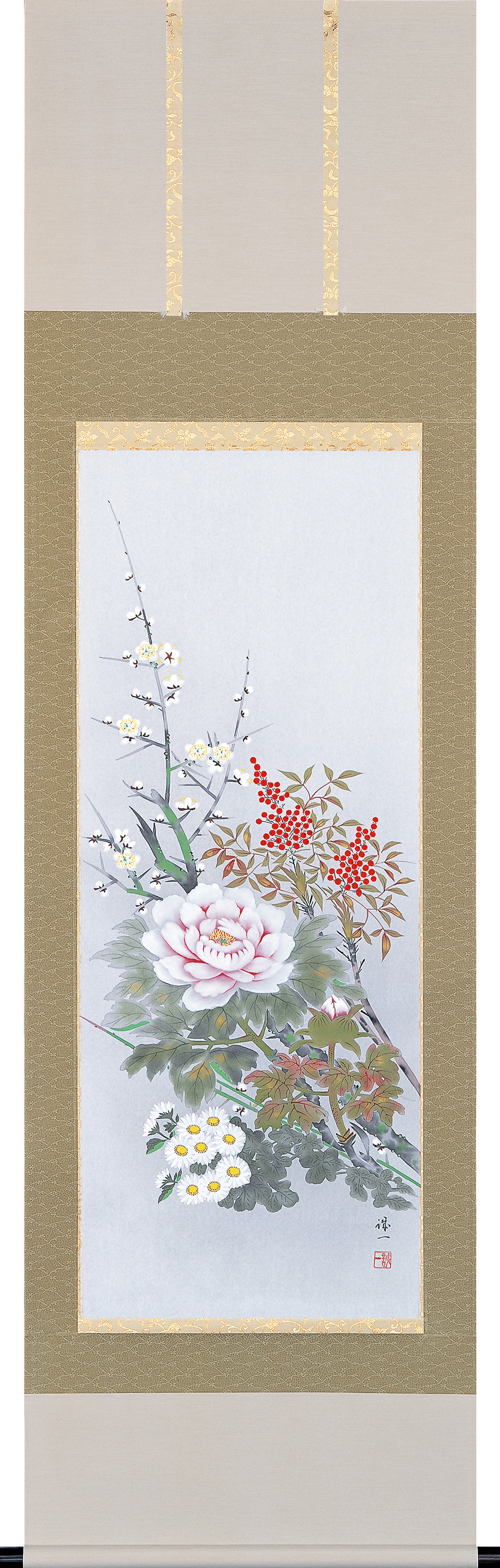 「四季花」樫原誠一 尺五立（A-10）