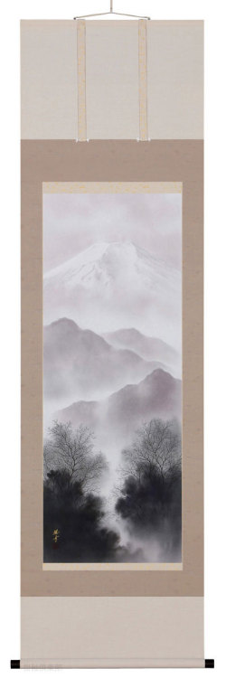 富士山水　稲垣雅彦【直筆作品】