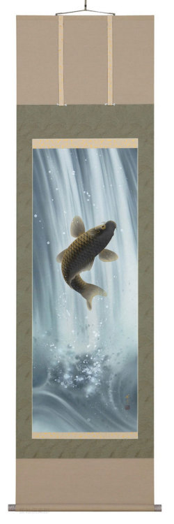 瀧登鯉　稲垣雅彦【直筆作品】