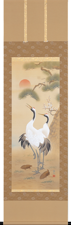 松竹梅鶴亀　石田恒太　尺五立