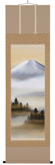 富士山水　川島正行【直筆作品】