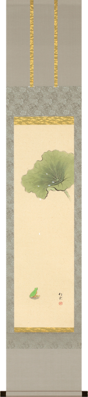 雫　武藤紅雲　九寸立（直筆）
