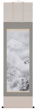 雪景山水　稲垣雅彦【直筆作品】